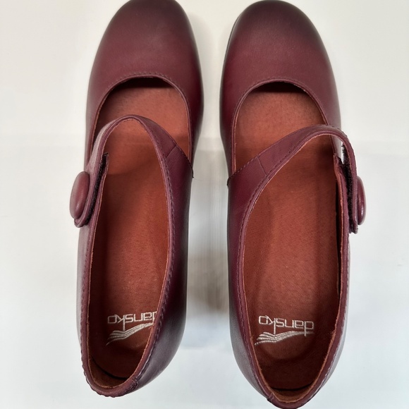 Dansko Shoes Womens Size 41 US 10.5-11 Mary Jane Style Page Waterproof Leather - Picture 11 of 16